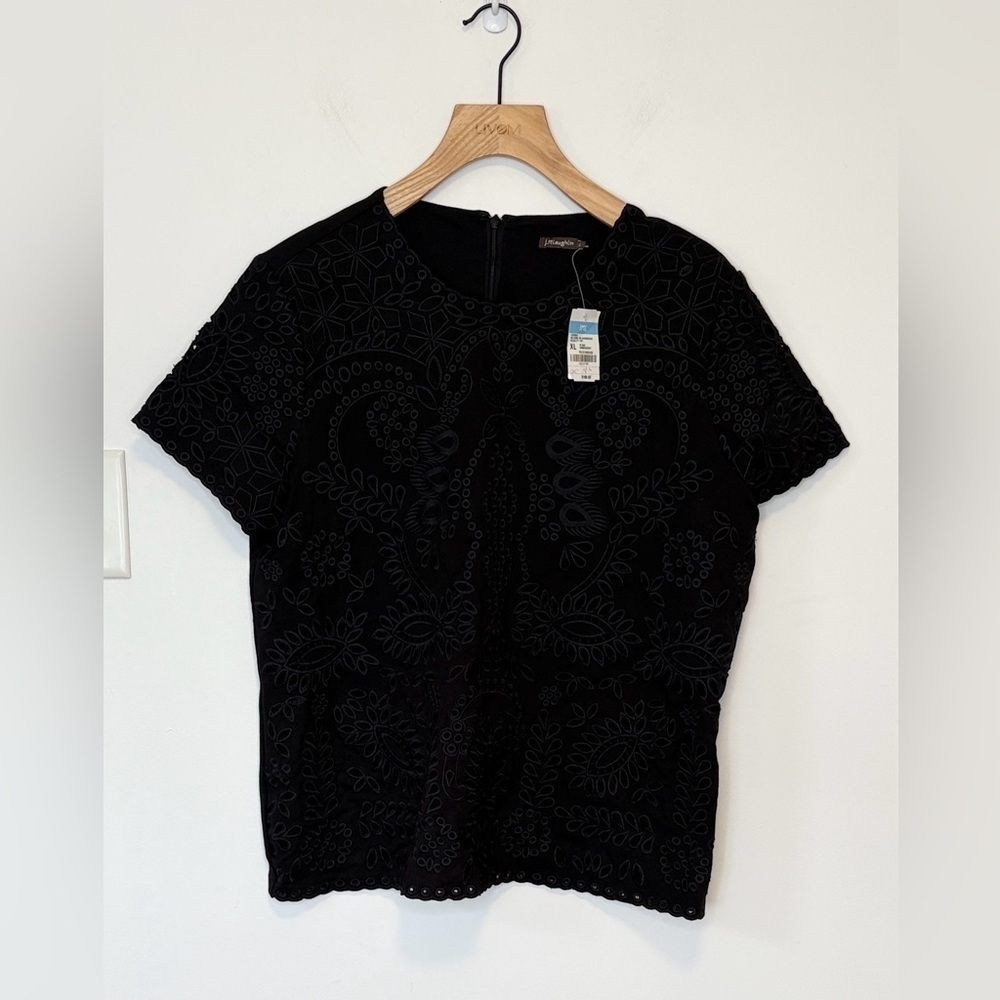 J. McLaughlin lace top NWT , sz : XL
